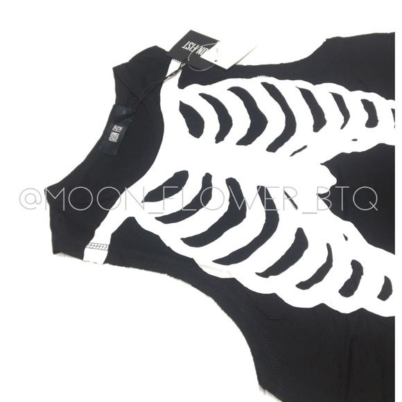 Iron Fist Bone In Skeleton Trapeze Tank Dress - Picture 10 of 13